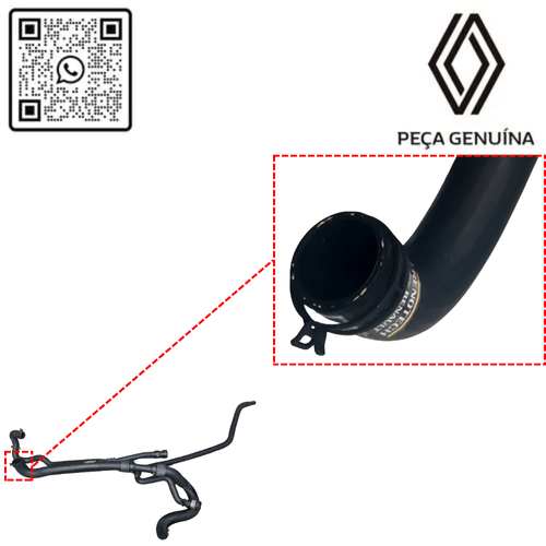 RN 15155R 215015155R MANGUEIRA SUP. DO RAD. MASTER 2.3 16V M9T 22... 2